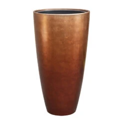 Metallic Partner Planter - Matt Copper -Plant Supplies Sale Metallic Partner Planter Matt Copper 40x75cm