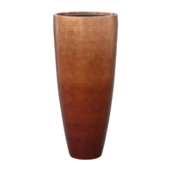 Metallic Partner Planter - Matt Copper -Plant Supplies Sale Metallic Partner Planter Matt Copper 40x90cm