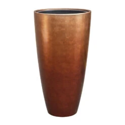 Metallic Partner Planter - Matt Copper -Plant Supplies Sale Metallic Partner Planter Matt Copper 49x90cm