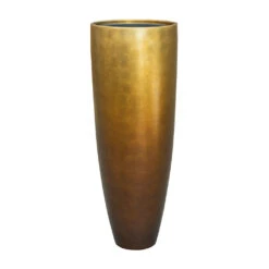 Metallic Partner Planter - Matt Honey