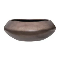Metallic UFO Plant Bowl - Matt Coffee -Plant Supplies Sale Metallic UFO Plant Bowl Matt Coffee 55x22cm