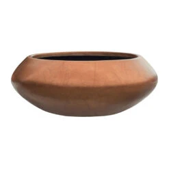 Metallic UFO Plant Bowl - Matt Copper -Plant Supplies Sale Metallic UFO Plant Bowl Matt Copper 55x22cm