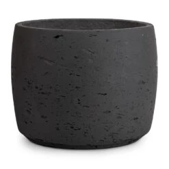 Mini Valerie Plant Pot - Black Washed -Plant Supplies Sale Mini Valerie Plant Pot Black Washed 22x17cm