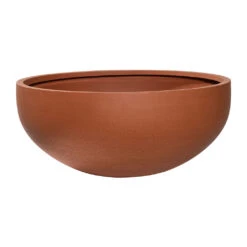 Morgana Refined Plant Bowl - Canyon Orange -Plant Supplies Sale Morgana Plant Bowl Canyon Orange 43.5x19cm