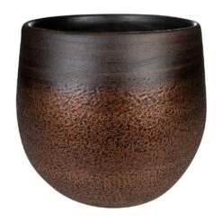 Mya Plant Pot - Shiny Mocha -Plant Supplies Sale Mya Plant Pot Shiny Mocha 26cm