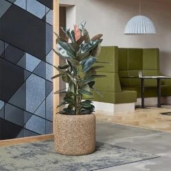 Naturescast Cylinder Planter - Natural 11 Naturescast Cylinder Planter - Natural -Plant Supplies Sale Naturescast Cylinder Planter Natural Lifestyle