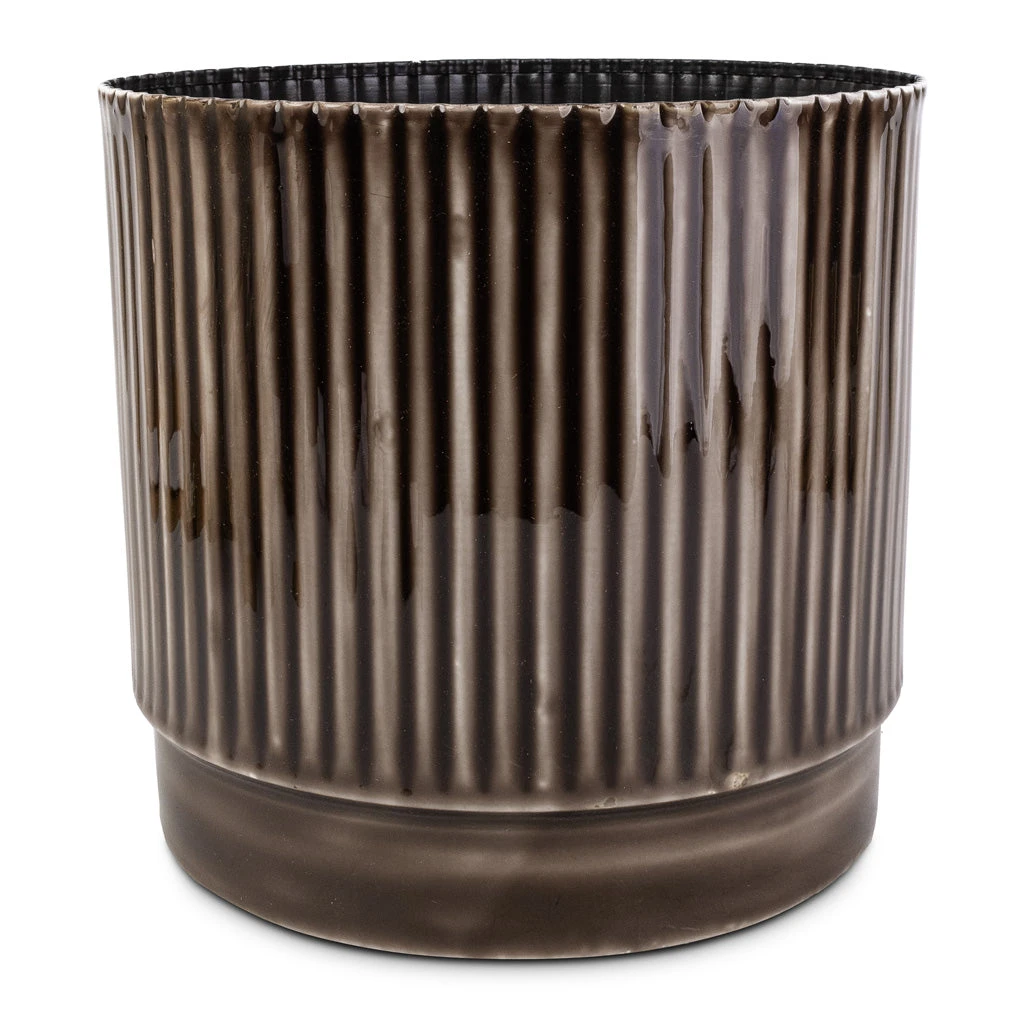 Nella Plant Pot - Coffee 6 Nella Plant Pot - Coffee - Image 6