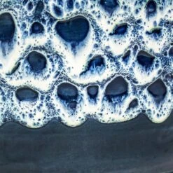 Ocean Glaze Plant Bowl - Sapphire -Plant Supplies Sale Ocean Glaze Plant Bowl Sapphire 25 x 12.5cm 4