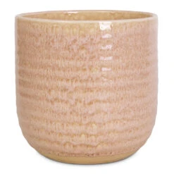 Ocean Glaze Plant Pot - Morganite -Plant Supplies Sale Ocean Glaze Plant Pot Morganite 16x16cm