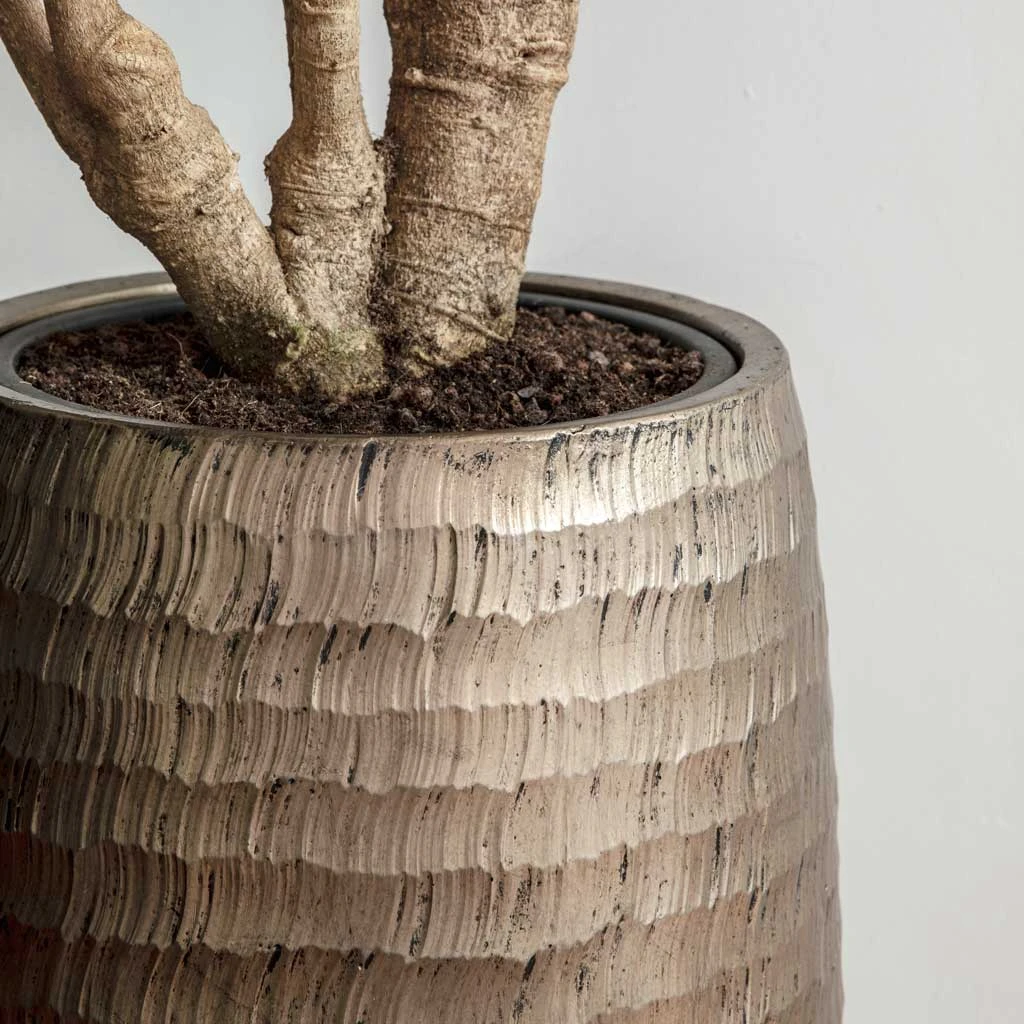 Opus Hammered Partner Planter - Gold 4 Opus Hammered Partner Planter - Gold - Image 4