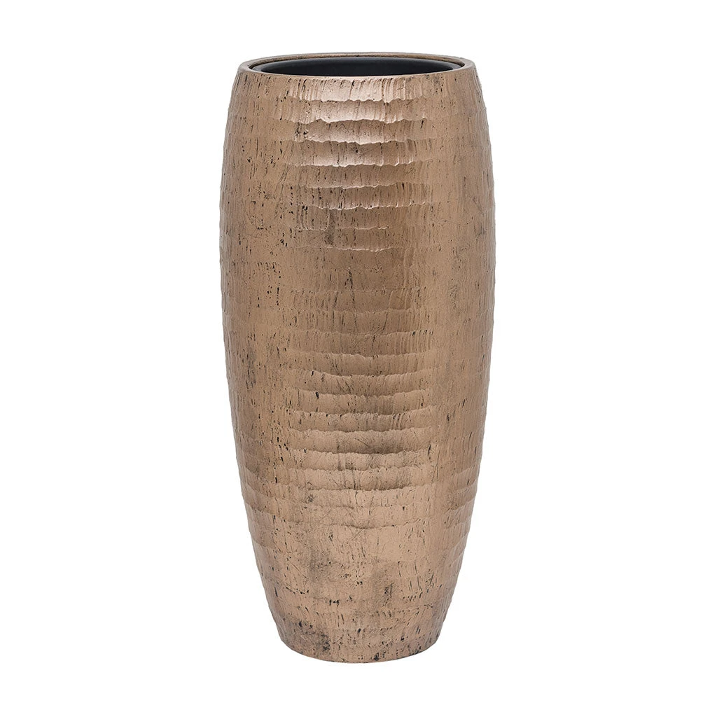Opus Hammered Partner Planter - Gold 1 Opus Hammered Partner Planter - Gold