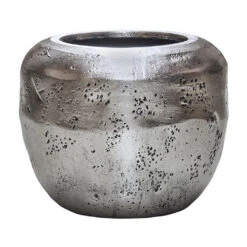 Opus Raw Couple Planter - Silver
