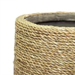Patt Plant Pot - Straw Grass -Plant Supplies Sale Patt Plant Pot Straw Grass Close Up