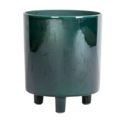 Pisa Plant Pot - Emerald -Plant Supplies Sale Pisa Plant Pot Emerald 20x24cm