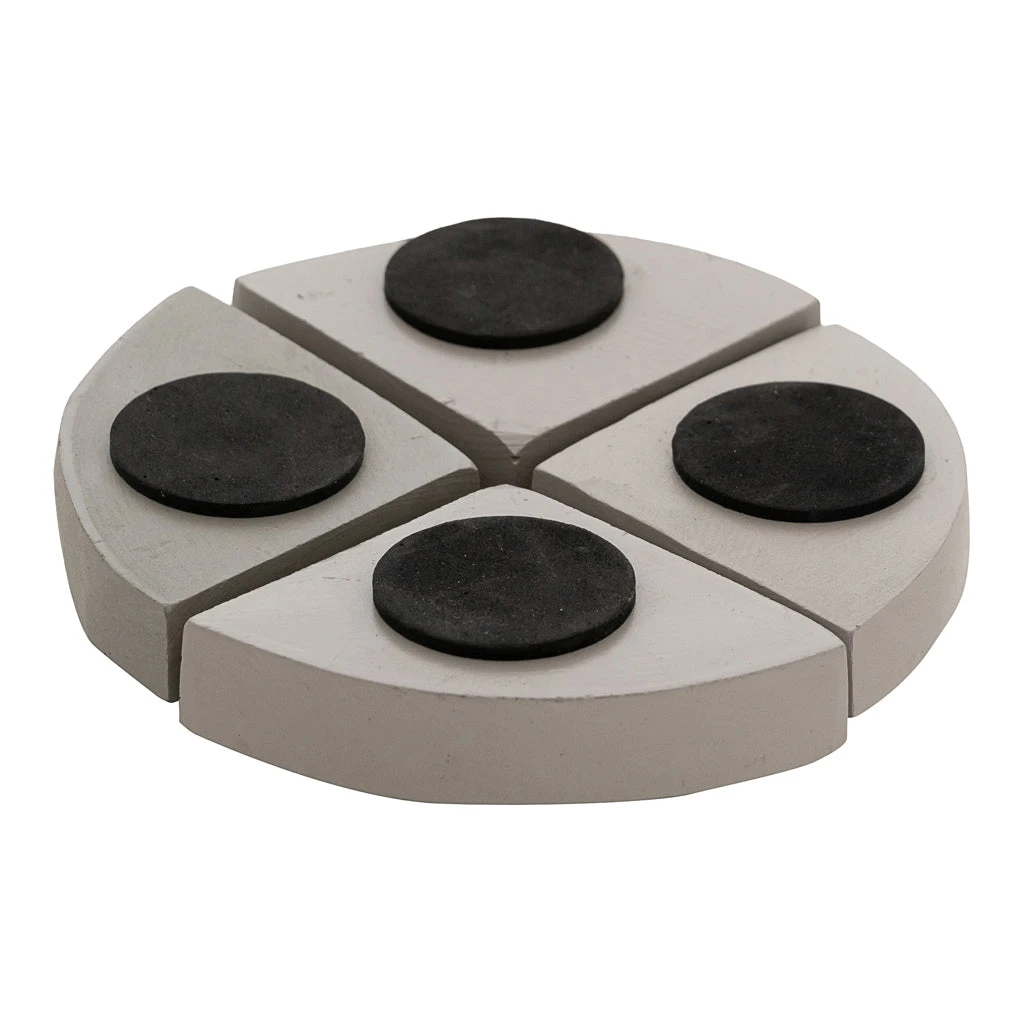 Plant Pot Feet - Set Of 4 - Stone Washed 1 Plant Pot Feet - Set Of 4 - Stone Washed