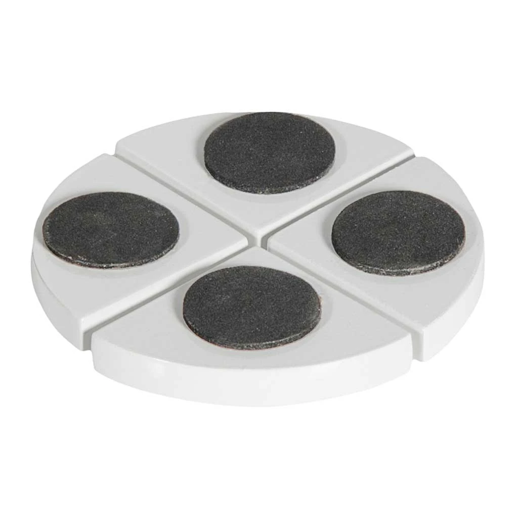 Plant Pot Feet - Set Of 4 - Glossy White 1 Plant Pot Feet - Set Of 4 - Glossy White