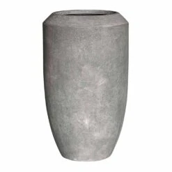Polystone Coated Plain Coppa Planter - Raw Grey -Plant Supplies Sale Polystone Coated Plain Coppa Planter Raw Grey 48x80cm