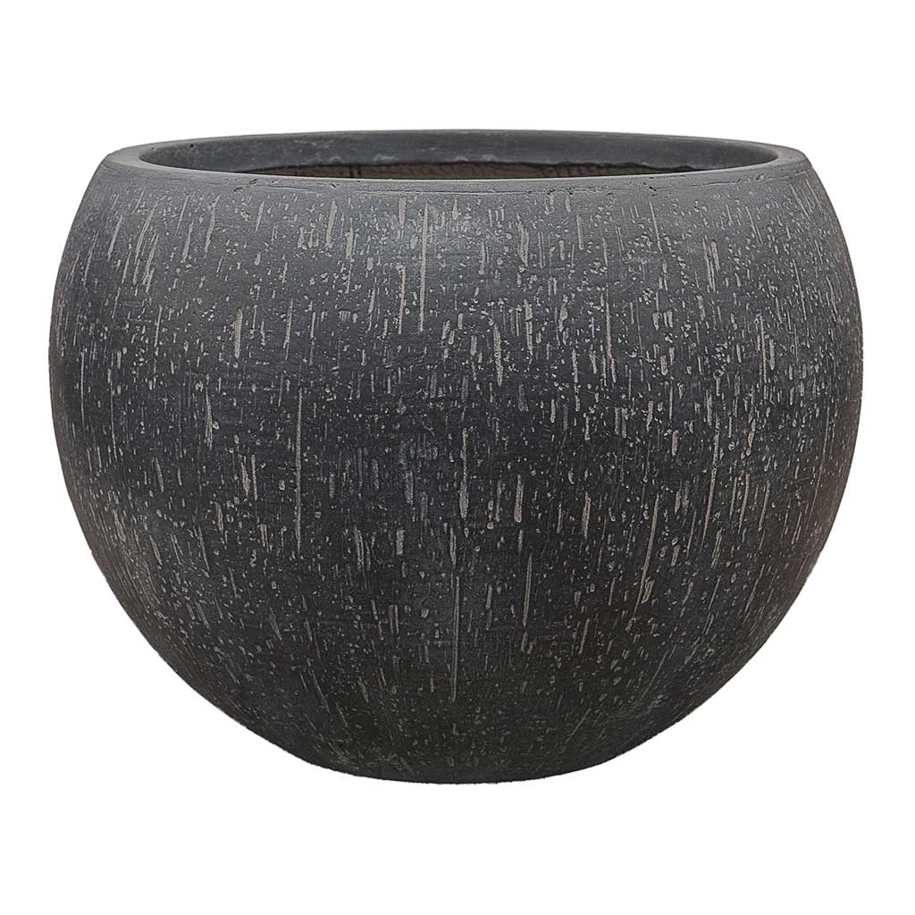 Raindrop Globe Planter - Anthracite 1 Raindrop Globe Planter - Anthracite