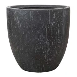 Raindrop Egg Planter - Anthracite -Plant Supplies Sale Raindrop Egg Planter Anthracite 44x43cm