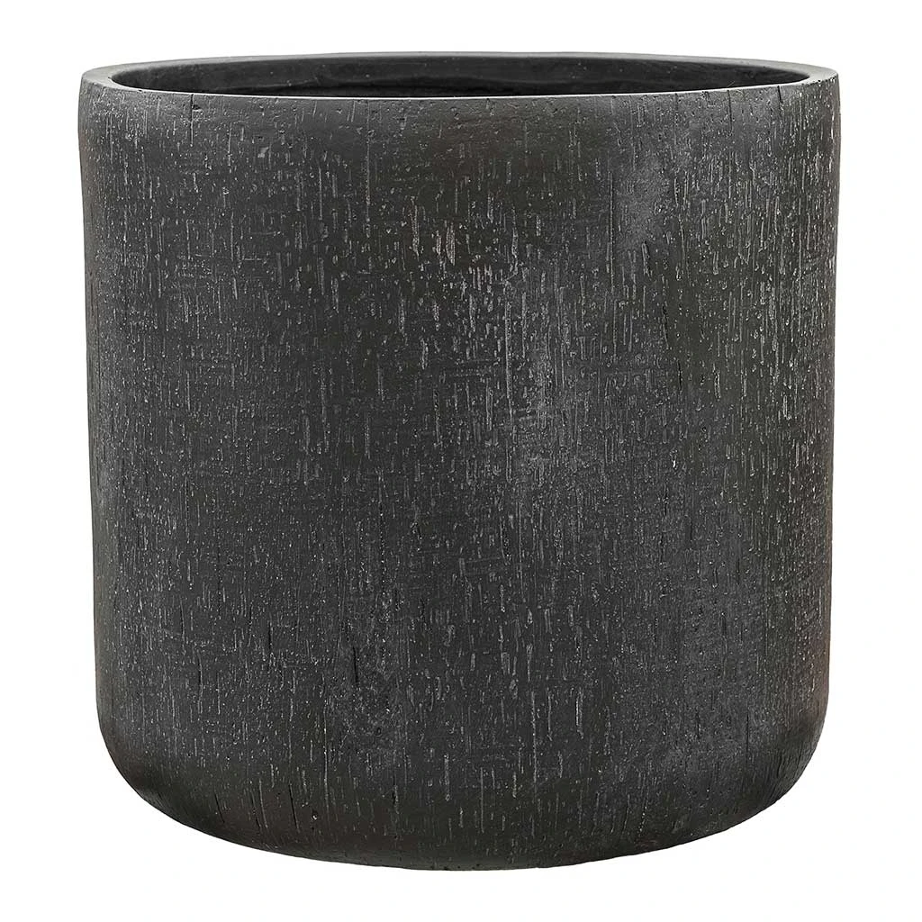 Raindrop Round Planter - Anthracite 5 Raindrop Round Planter - Anthracite - Image 5