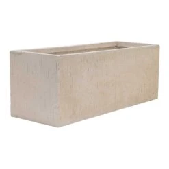 Raindrop Trough Planter - Stone -Plant Supplies Sale Raindrop Trough Planter Stone 80cm