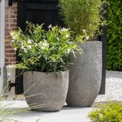 Russell Mountain Planter - Granite Grey -Plant Supplies Sale Russell Mountain Planter Granite Grey Lifestyle 2