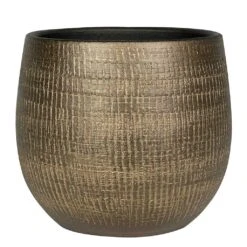 Ryan Plant Pot - Shiny Gold -Plant Supplies Sale Ryan Plant Pot Shiny Gold 26cm