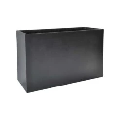 Solid Rectangle Planter - Dark Grey