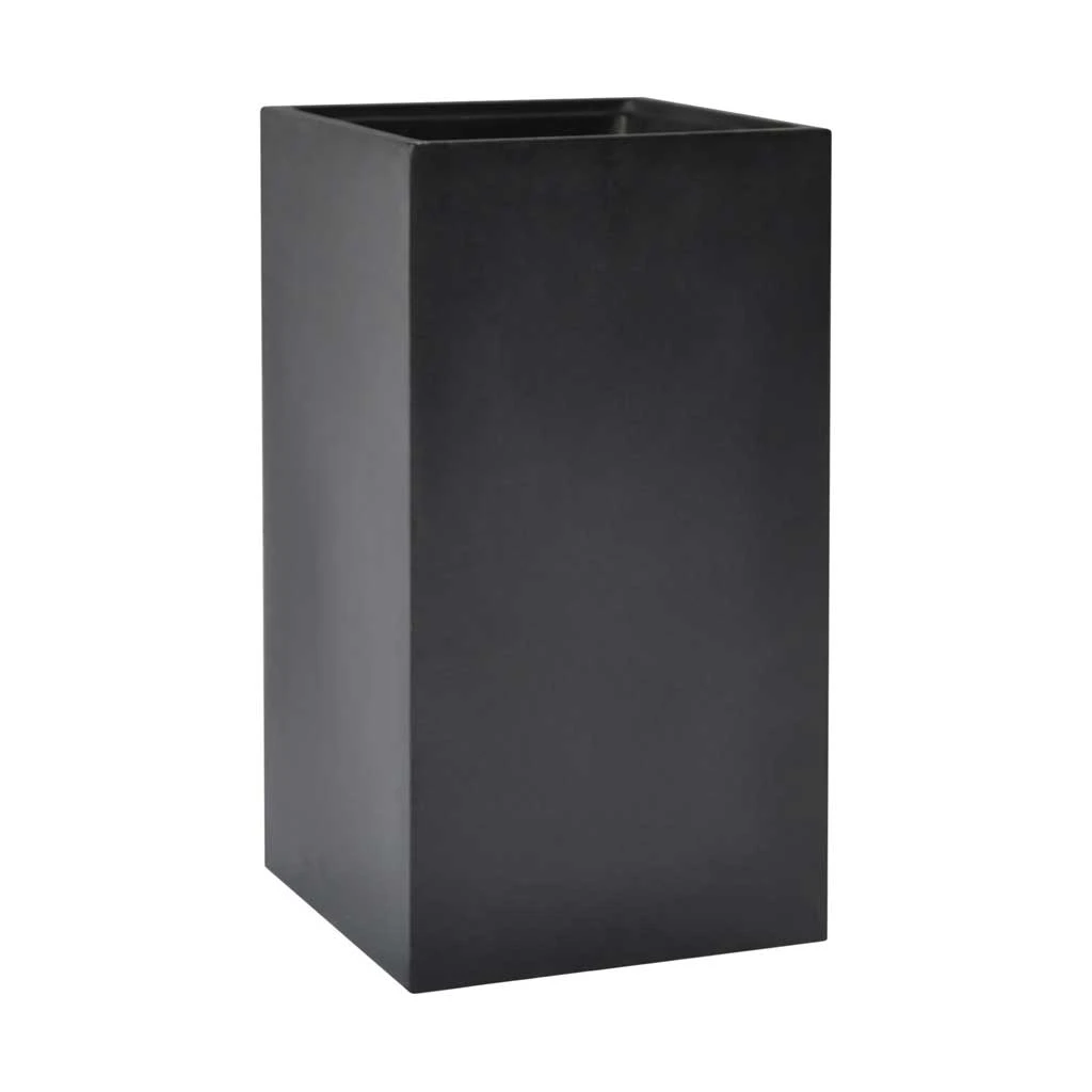 Solid Square Planter - Dark Grey 3 Solid Square Planter - Dark Grey - Image 3