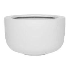 Sunny Essentials Bowl Planter - Matt White 8 Sunny Essentials Bowl Planter - Matt White -Plant Supplies Sale Sunny Essentials Planter Matt White 45x27cm