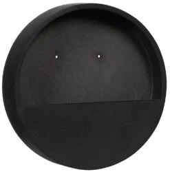 Wally Natural Wall Planter - Black