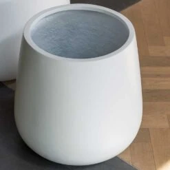 Pax Essentials Planter - Matt White -Plant Supplies Sale pax planters essential matte white medium office